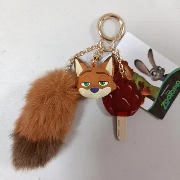 [ 새상품 ] 주토피아 입체 참 닉 와일드 키링