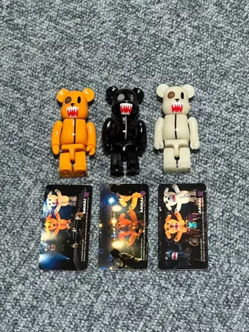 베어브릭 15 애니멀 BUSTERS 앞뒤 3체 세트