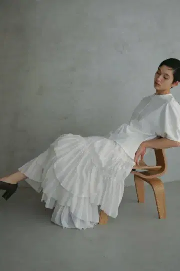 [ CASA FLINE ] 스테디셀러 코튼 캉캉 스커트