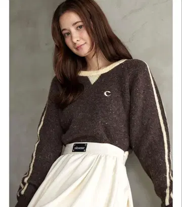 백 로고 자카드 유니폼 바디수트