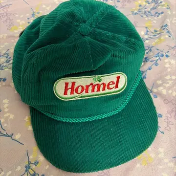 Hormel 코듀로이 캡 그린 컬러