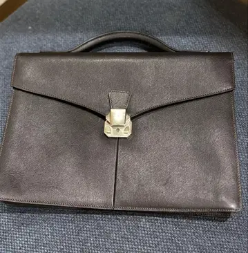 가죽 비즈니스 백 블랙