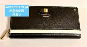 미사용 새상품 사만사 베가 Samantha Vega 장지갑 블랙