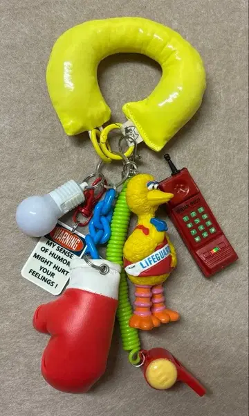 주렁주렁 키링 핸드폰 스트랩 방재 키링