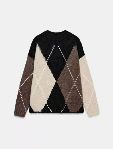 ZARA 마름모 니트 스웨터 M