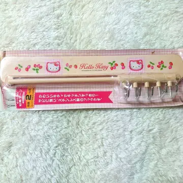 초레어 99년 미개봉 헬로키티 야생 딸기 5연 슬라이드 후크 딸기