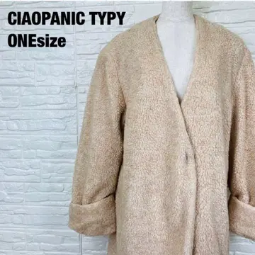 CIAOPANIC TYPY 차오패닉 티피 보아 롱 코트 057