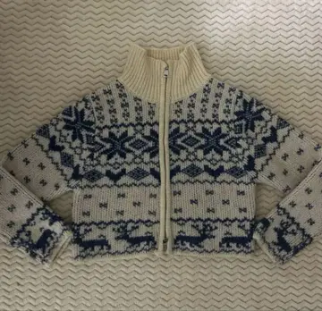 노르딕 지퍼 가디건