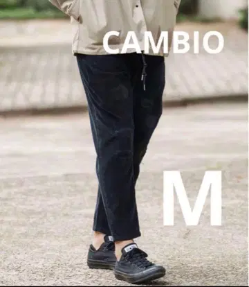 칸비오 코듀로이 배기 테이퍼드 팬츠 M 사이즈 미사용 새상품