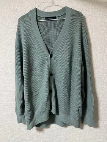 리브 그린 가디건