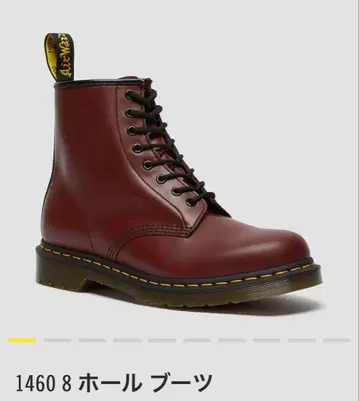 새상품 미사용 Dr.Martens 마틴 8홀 체리 레드 uk6