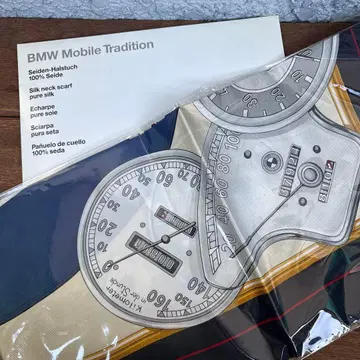 [새상품] BMW 대형 실크 스카프 남녀 공용