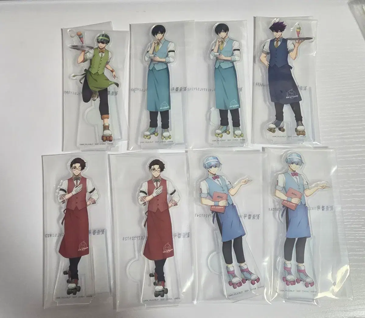 Bluelock Day Off~ Kuji E Prize Acrylic Stand Isagi Rin Karasu Hiori