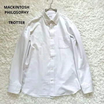 새상품급 매킨토시 철학 트로터 BD 셔츠 화이트 42 XL