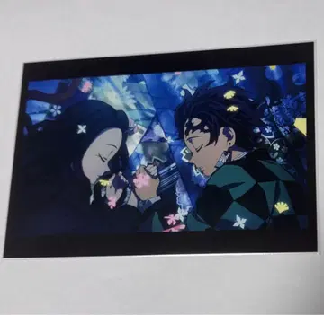 귀멸의 칼날 전집중전 유곽편 엽서 OP ED 탄지로 네즈코