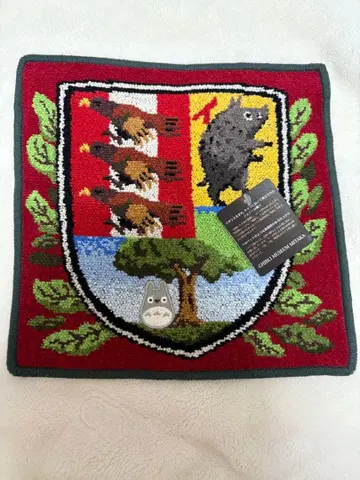 미타카의 숲 지브리 미술관 셔닐 직조 토토로 손수건