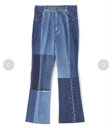 Wrangler 패치워크 데님 팬츠