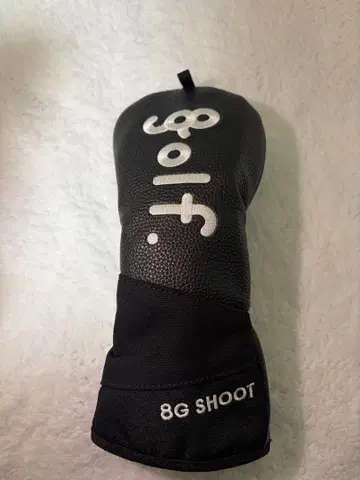 [ 새상품급 ] FW 골프헤드커버 8G SHOOT 블랙