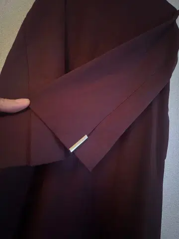 잡지 게재 CELFORD / 셀포드 백 턱 롱 원피스