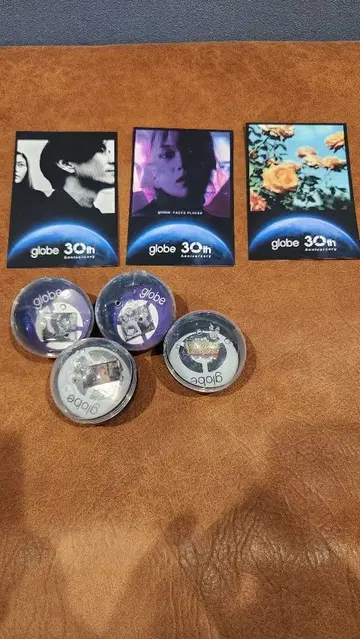 globe 30th 그리팅 카드 엽서 핀즈