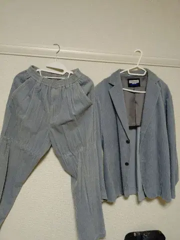 코듀로이 캐주얼 수트