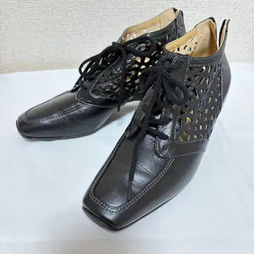 [일본제] 긴자 요시노야 레이스업 슈즈 블랙 22.5cm