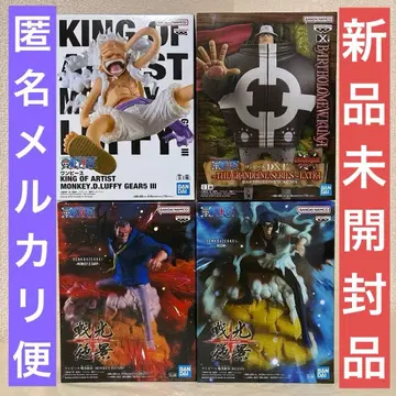 [원피스] 니카 루피 곰 가프 쿠잔 피규어 묶음 판매 총 4점