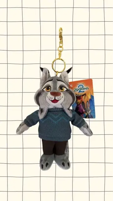 [ 디즈니 스토어 완판 ] 파우버드 봉제 인형 키링 야마다 료스케