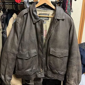 브라운 가죽 자켓 Wilsons leather