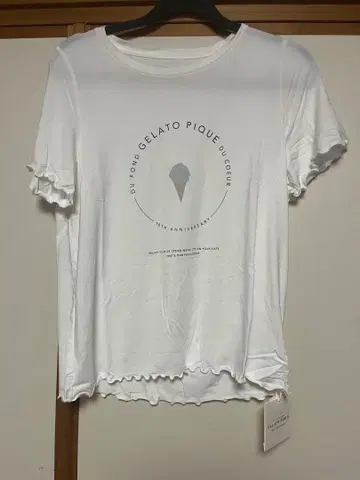 gelatopique [ 10th ] 레이온 로고 T셔츠