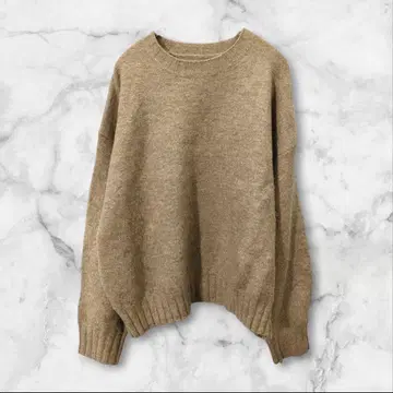 SELECT MOCA 셀렉트모카 아크릴 니트 스웨터 베이지