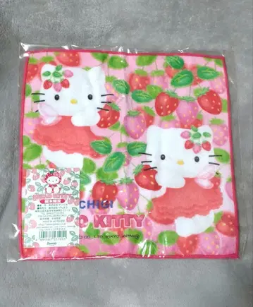 [ 희귀 레어 ] 지역 한정 키티 도치기 한정판 미니 타월