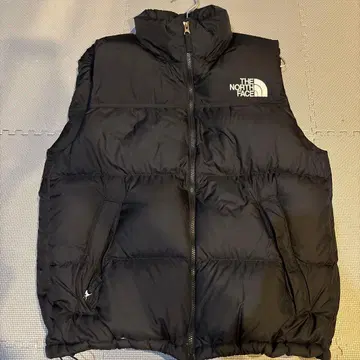 THE NORTH FACE 블랙 눕시 다운 베스트 L