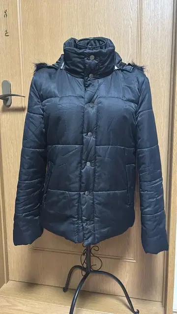 JAYRO white 자이로 화이트 퍼 후드 다운 자켓