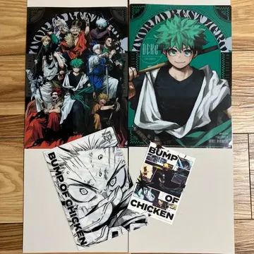 히로아카 최강 점프 클리어 파일 CD 특전 클리어 파일 엽서