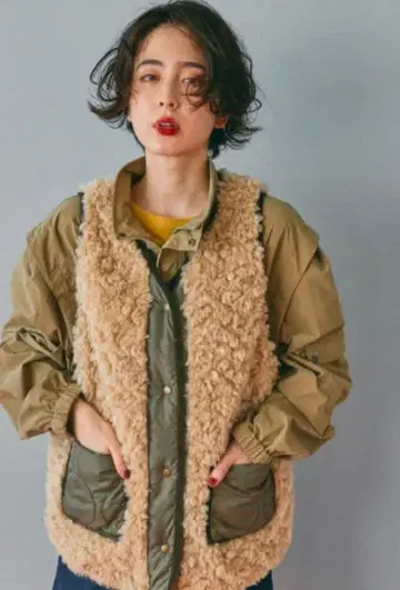 완판템 niko and - 모듬 퍼 베스트 L