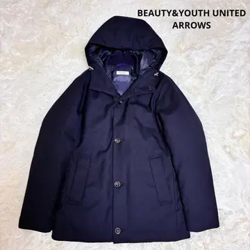 컨디션 최상 BEAUTY&YOUTH 33,000엔 서지 다운 블루종