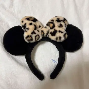 디즈니 머리띠 레오파드 무늬