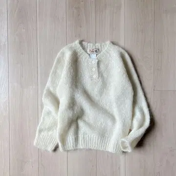 새상품급*할레 오브 스코틀랜드 론 헤르만 별주 모헤어 니트