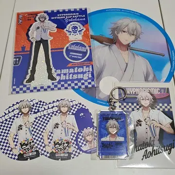 히프마이 아오히츠기 사마토키 카페 아크릴 스탠드 코스터 특전