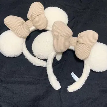 디즈니 보아 머리띠 미니 겨울 크리스마스