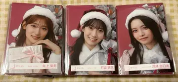 사쿠라자카46 생사진 2025년 산타 의상 미개봉 150팩