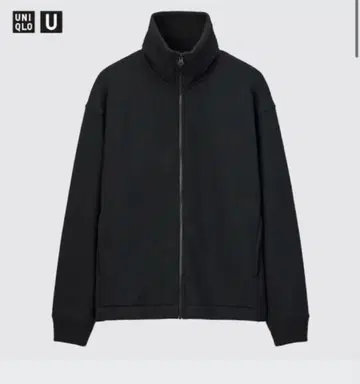UNIQLO U 보아 맨투맨 트랙 자켓 블랙 L