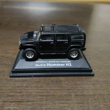 키타하라 험머 H2 미니카 No.016 블랙