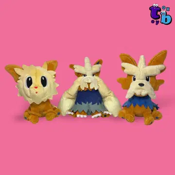 포켓몬 핏 [요테리/하데리어/무우마직] 봉제 인형 No.B959