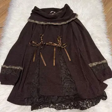 엑시즈팜 오프숄더 니트 원피스