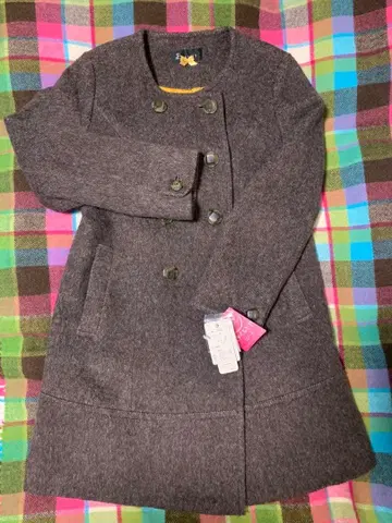 [ 미사용품 ] 여성용 노카라 코트