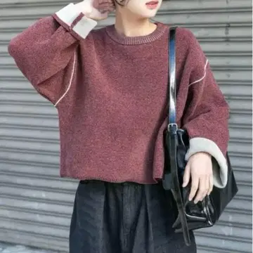 [ 세탁 가능/보풀 방지 ] 더블 페이스 몰 니트