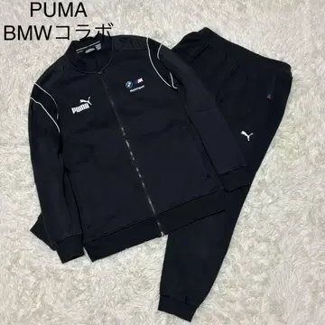 PUMA BMW 콜라보 저지 셋업 블랙 L