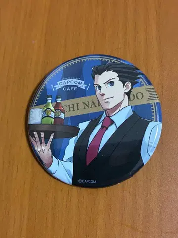 나루호도 류이치 캔뱃지 캡콤 카페